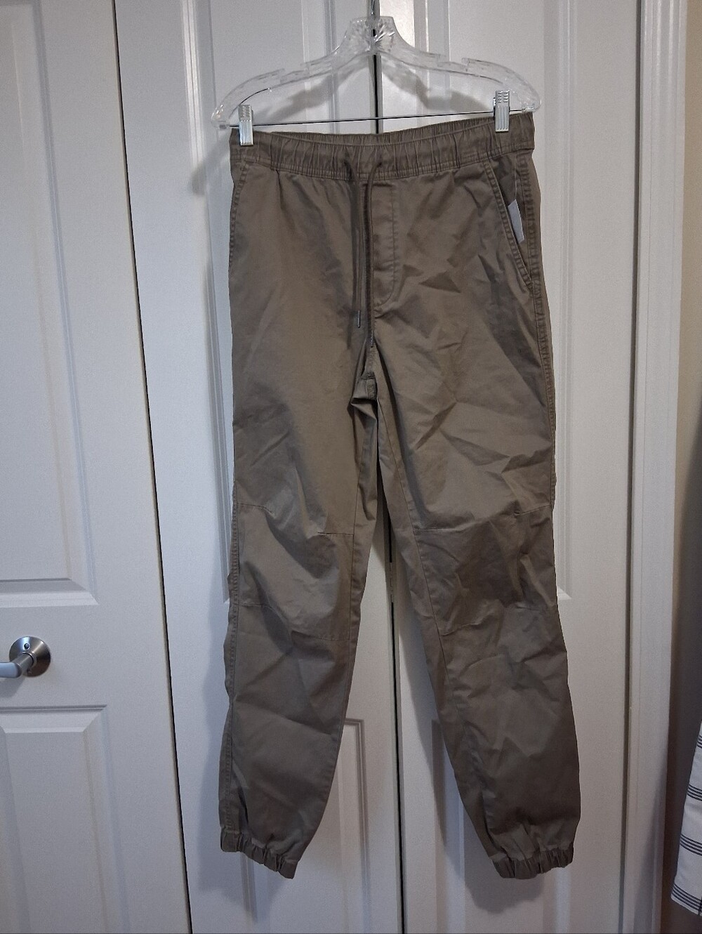 No Boundaries Olive Drawstring Jogger Pants